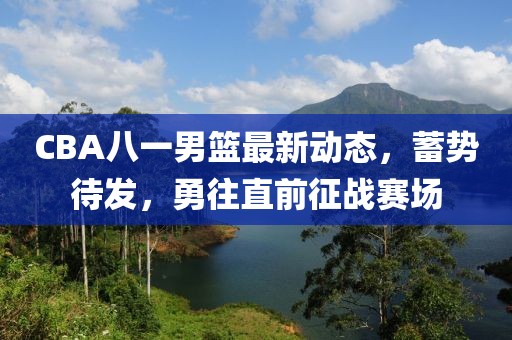 CBA八一男籃最新動態(tài)，蓄勢待發(fā)，勇往直前征戰(zhàn)賽場