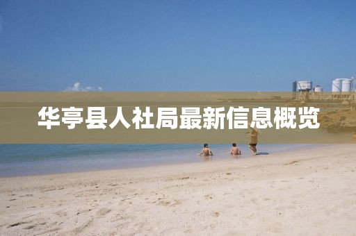 華亭縣人社局最新信息概覽