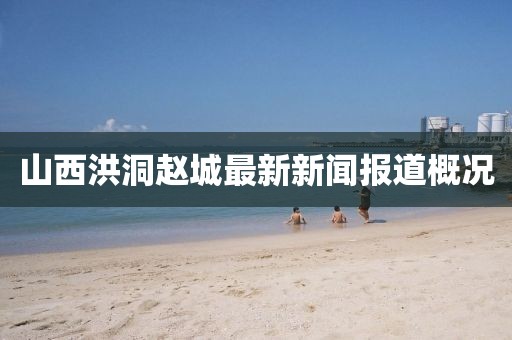 山西洪洞趙城最新新聞報道概況