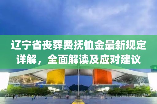 遼寧省喪葬費撫恤金最新規(guī)定詳解，全面解讀及應(yīng)對建議