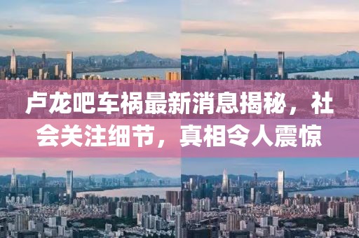 盧龍吧車禍最新消息揭秘，社會關(guān)注細(xì)節(jié)，真相令人震驚